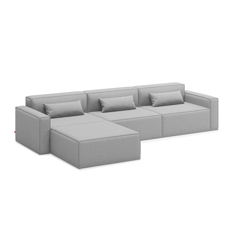 Mix Modular 4 Piece Sectional | Left Facing