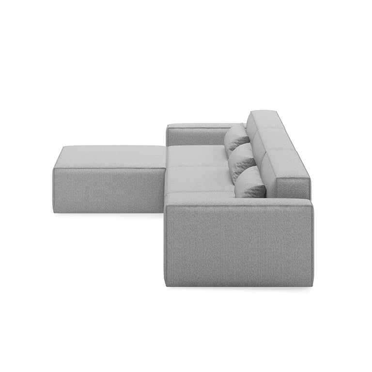 Mix Modular 4 Piece Sectional | Left Facing