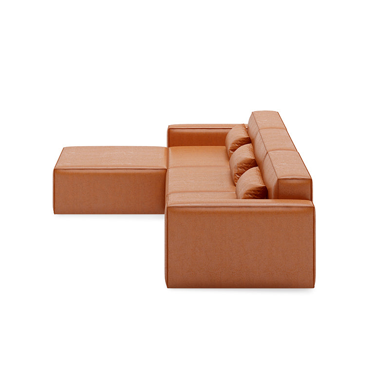 Mix Modular 4 Piece Sectional | Left Facing