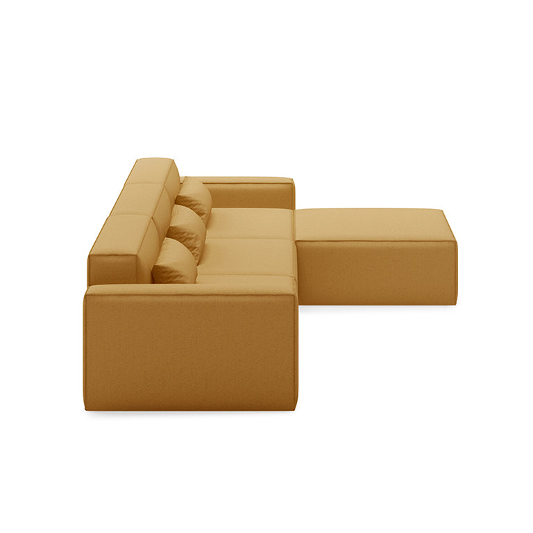Mix Modular 4 Piece Sectional | Right Facing