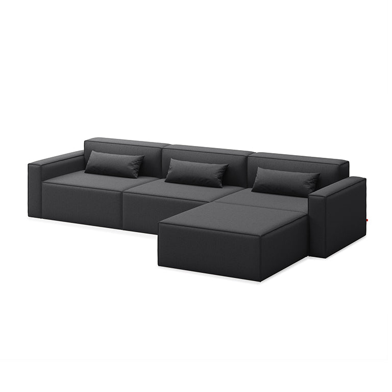 Mix Modular 4 Piece Sectional | Right Facing