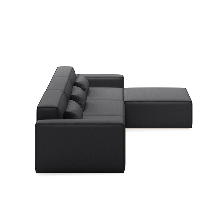 Mix Modular 4 Piece Sectional | Right Facing