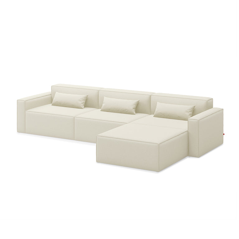 Mix Modular 4 Piece Sectional | Right Facing