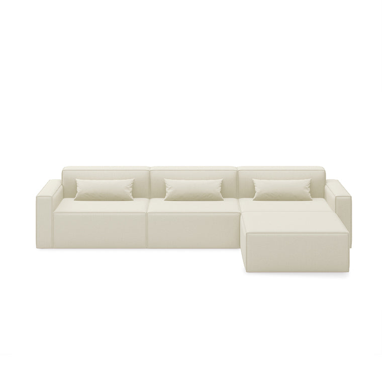 Mix Modular 4 Piece Sectional | Right Facing