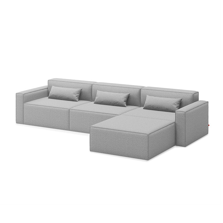 Mix Modular 4 Piece Sectional | Right Facing