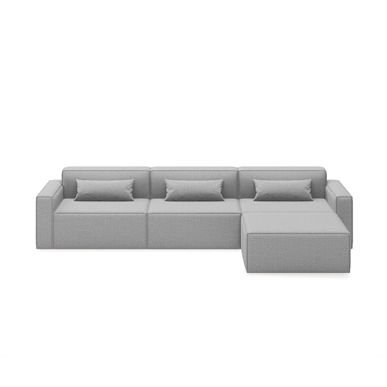 Mix Modular 4 Piece Sectional | Right Facing