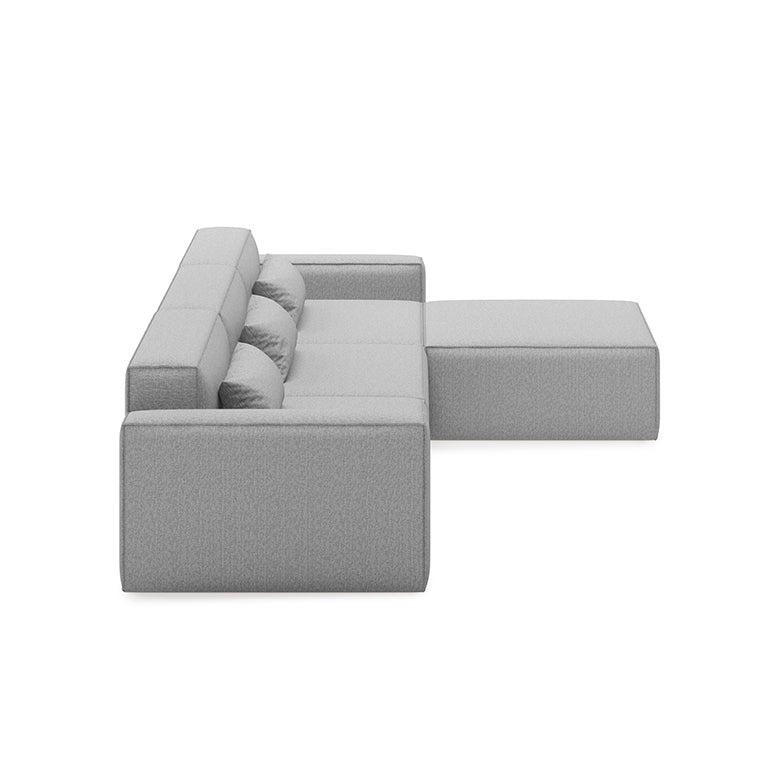 Mix Modular 4 Piece Sectional | Right Facing