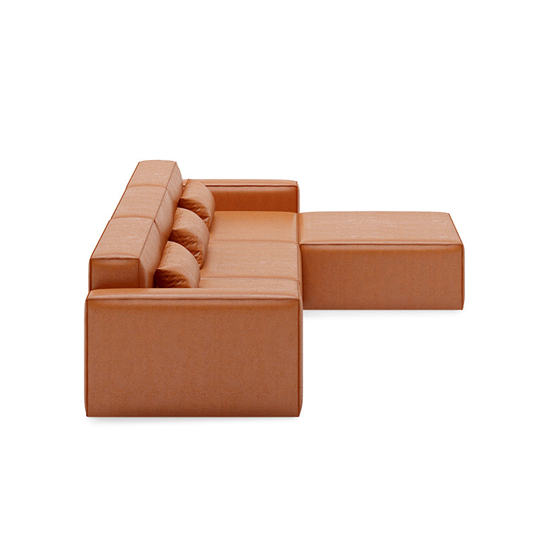 Mix Modular 4 Piece Sectional | Right Facing