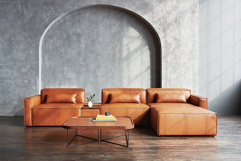 Mix Modular 4 Piece Sectional | Right Facing