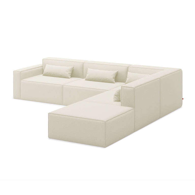 Mix Modular 5 Piece Sectional | Right Facing
