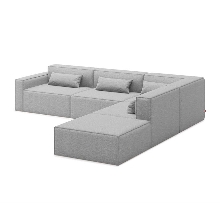 Mix Modular 5 Piece Sectional | Right Facing