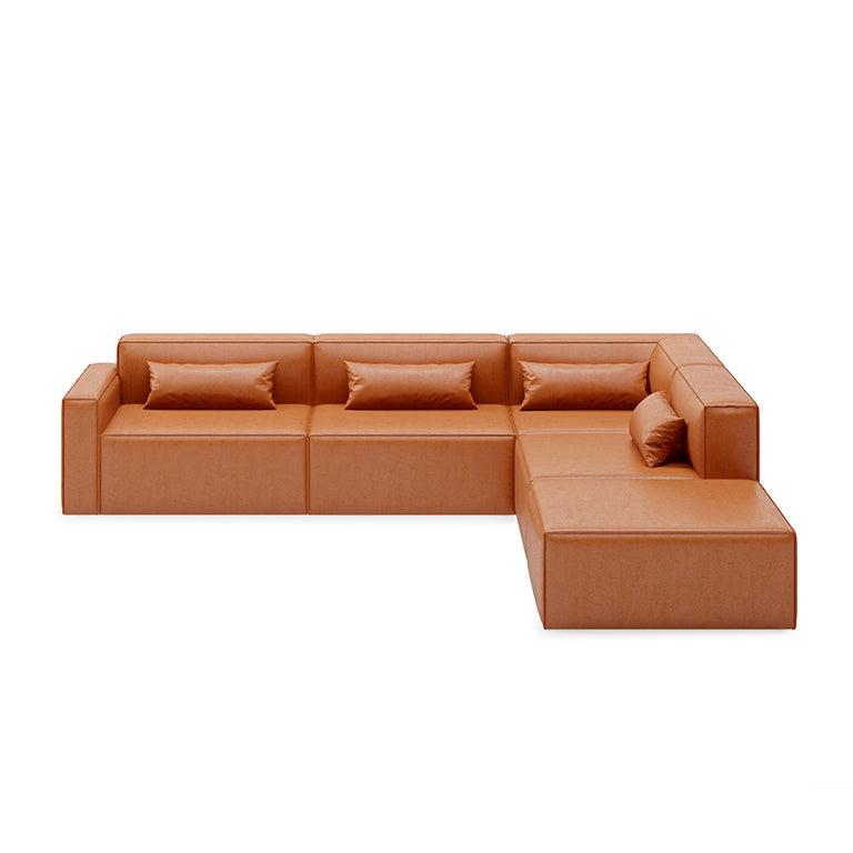 Mix Modular 5 Piece Sectional | Right Facing