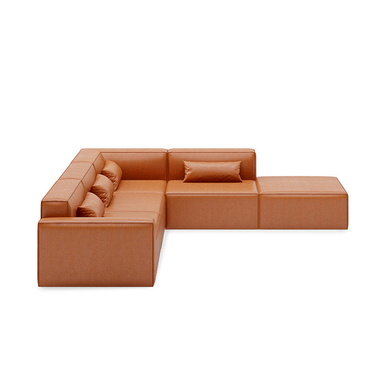 Mix Modular 5 Piece Sectional | Right Facing