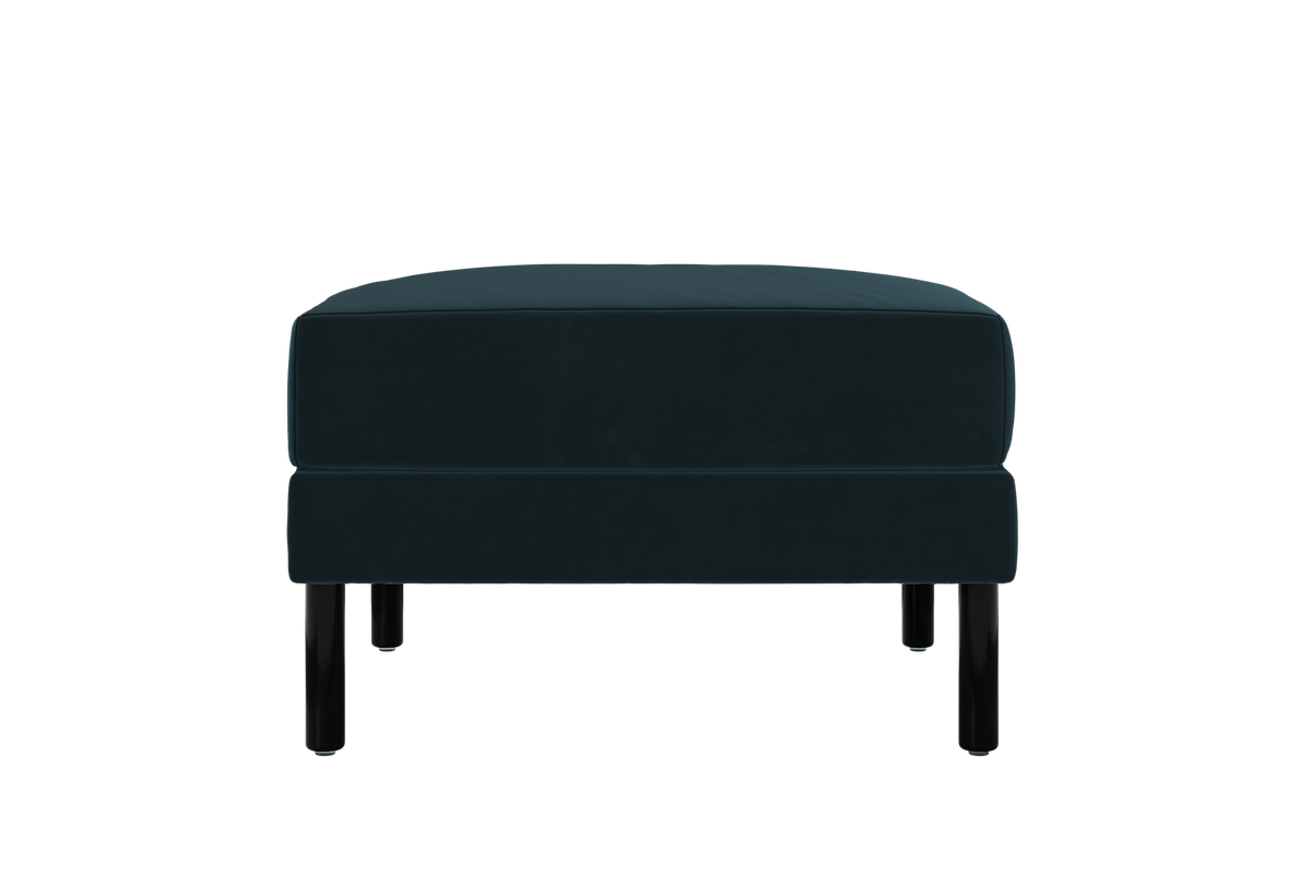 The Essential Ottoman | Recycled Velvet
