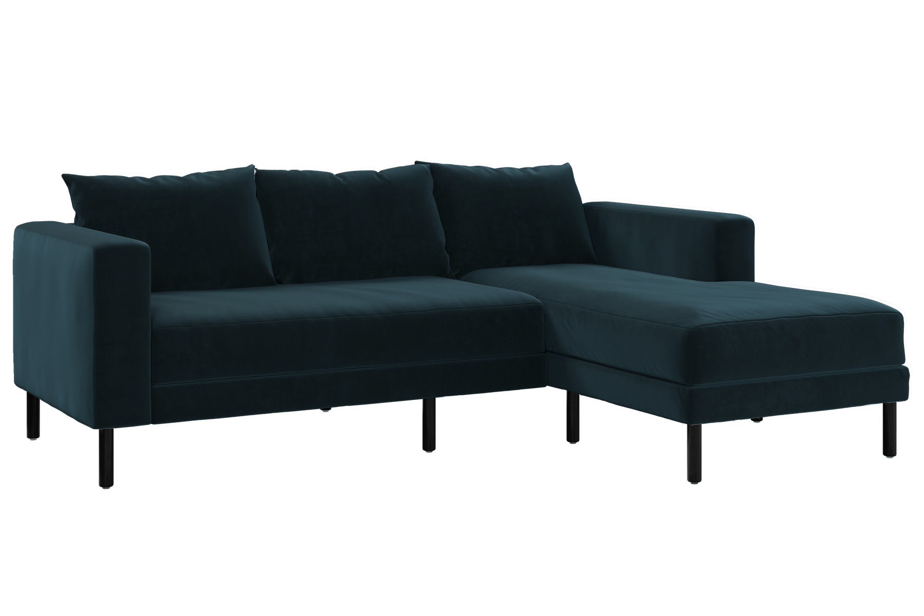 The Essential Sectional | Recycled Velvet