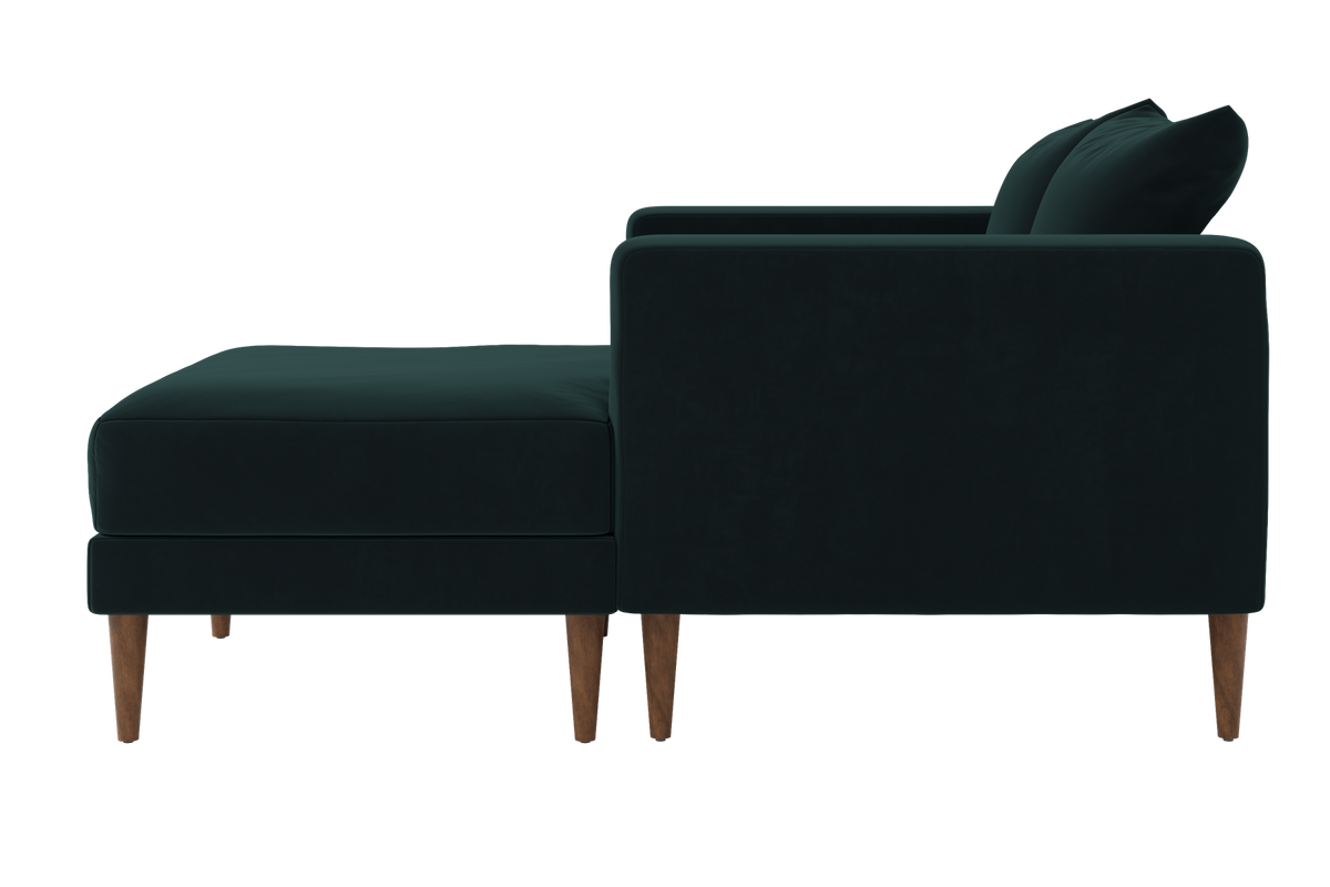 The Essential Loveseat Sectional | Recycled Velvet