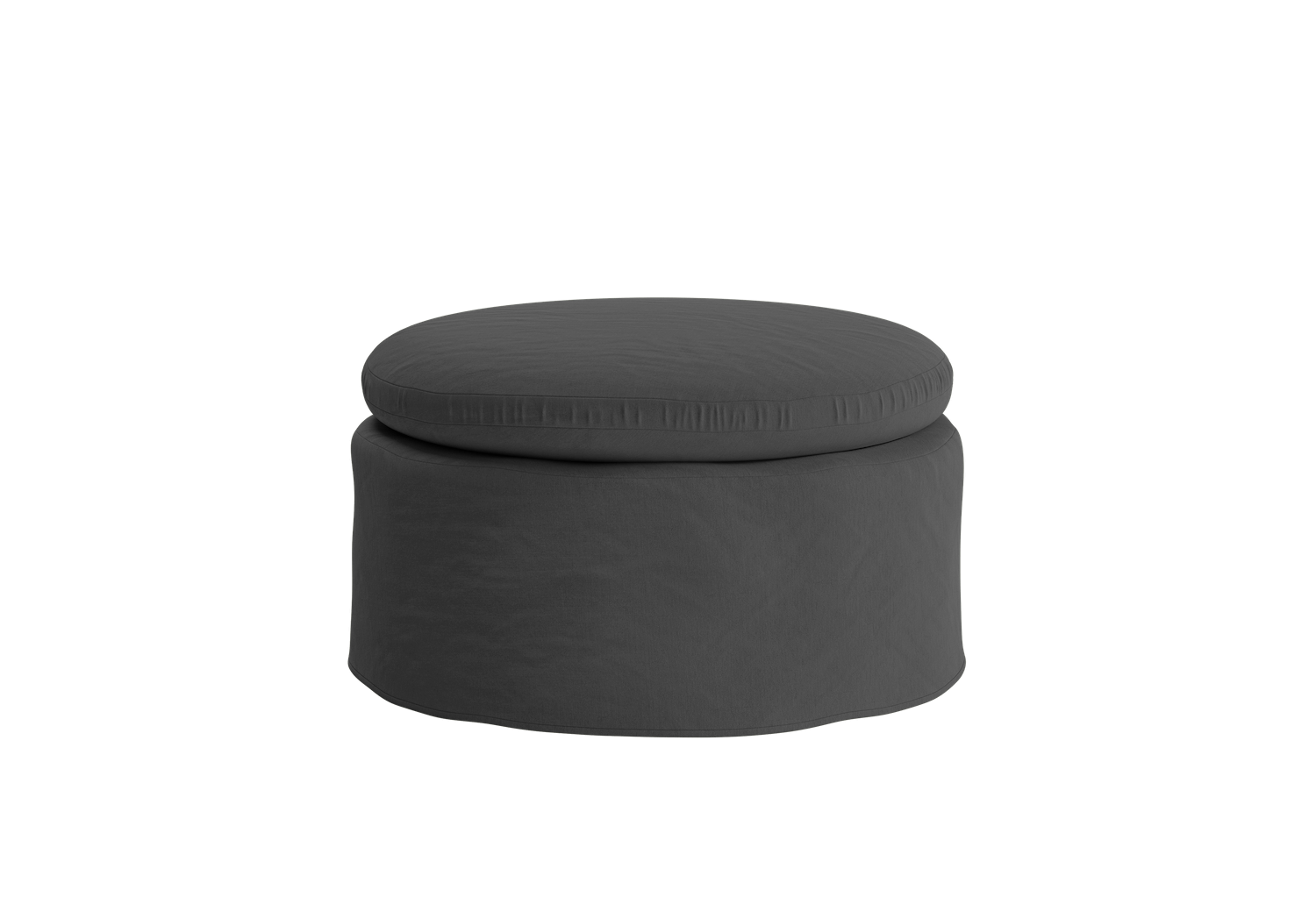The Evergreen Ottoman | Hemp Blend