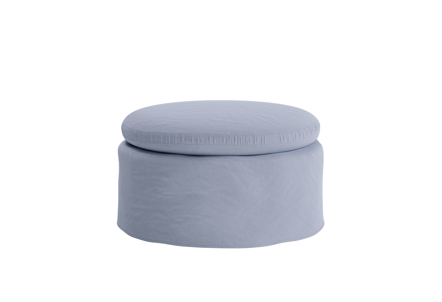 The Evergreen Ottoman | Hemp Blend