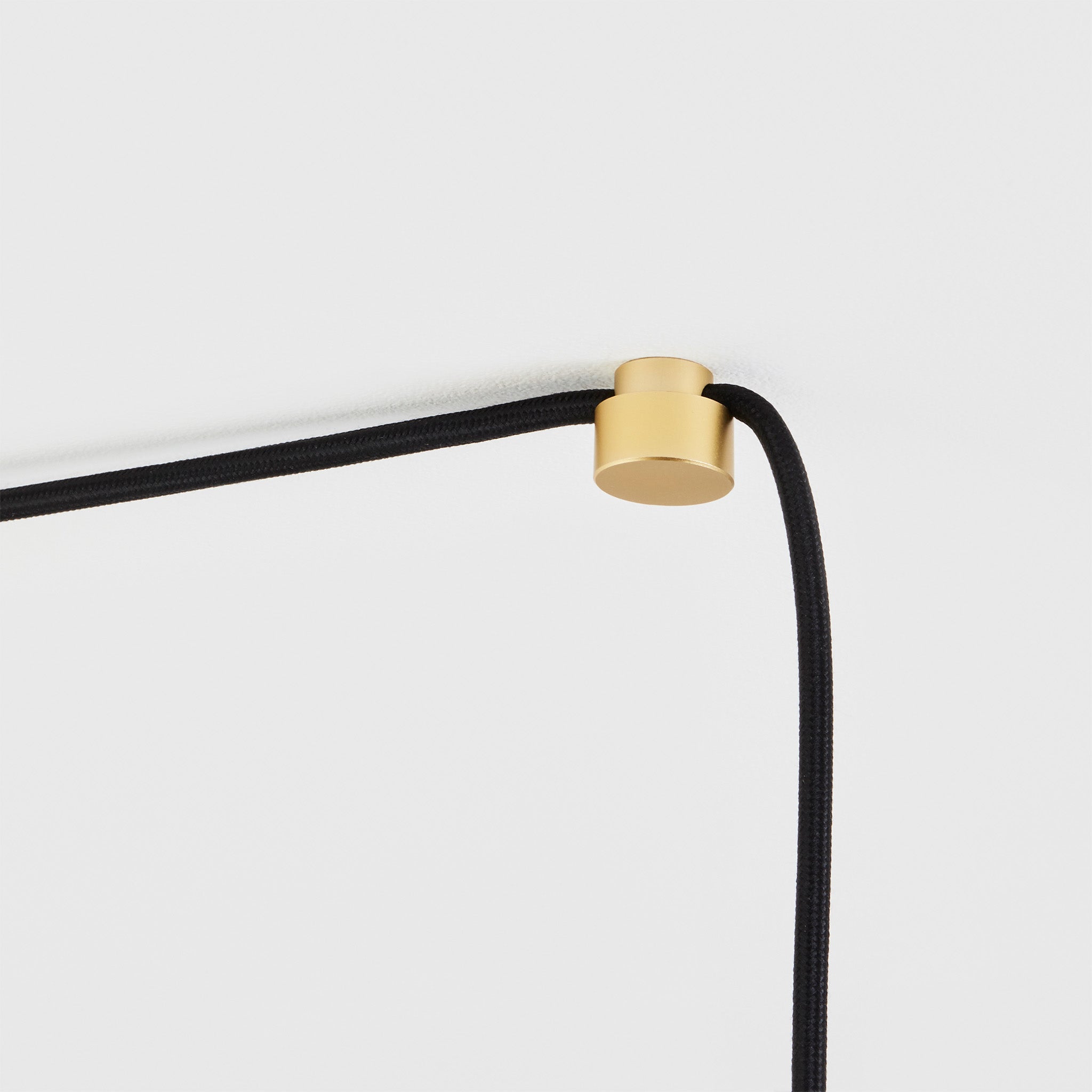 Oval Dim to Warm Plug-In Pendant in Brass