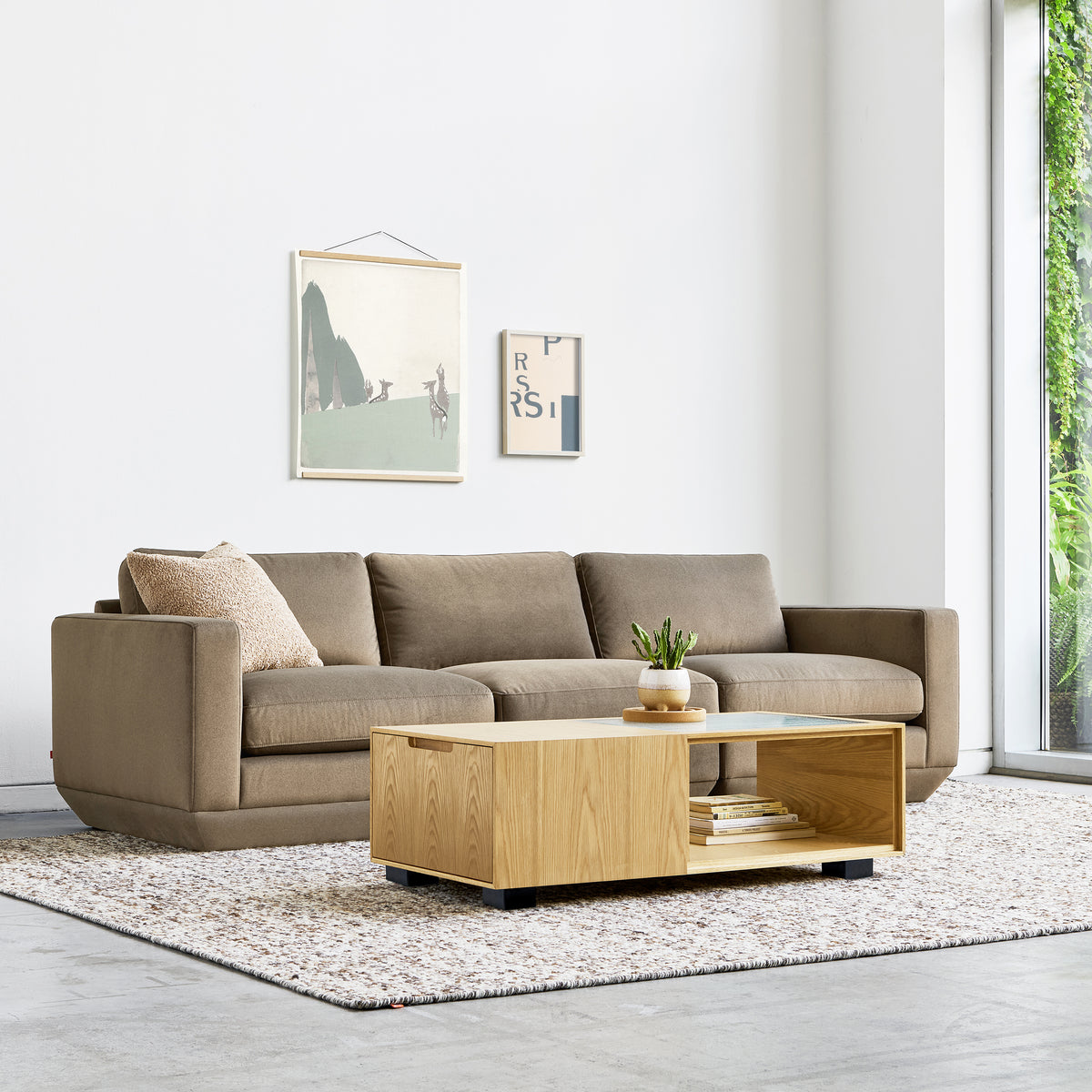 Podium Modular Armless Chair