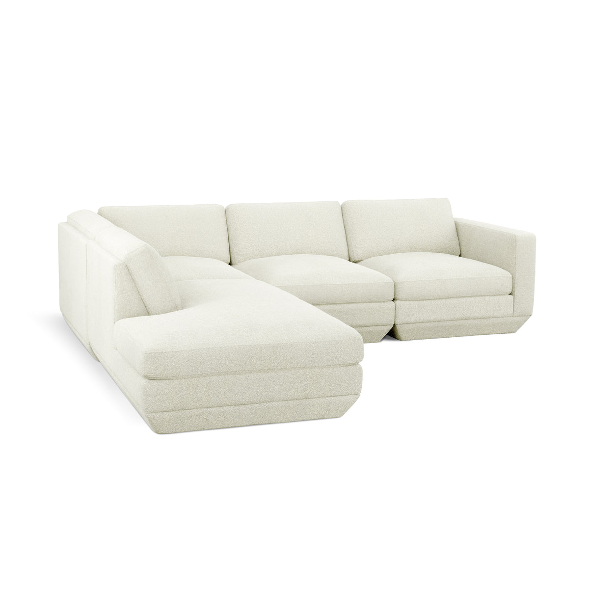 Podium Modular 4PC Lounge Sectional A | Left