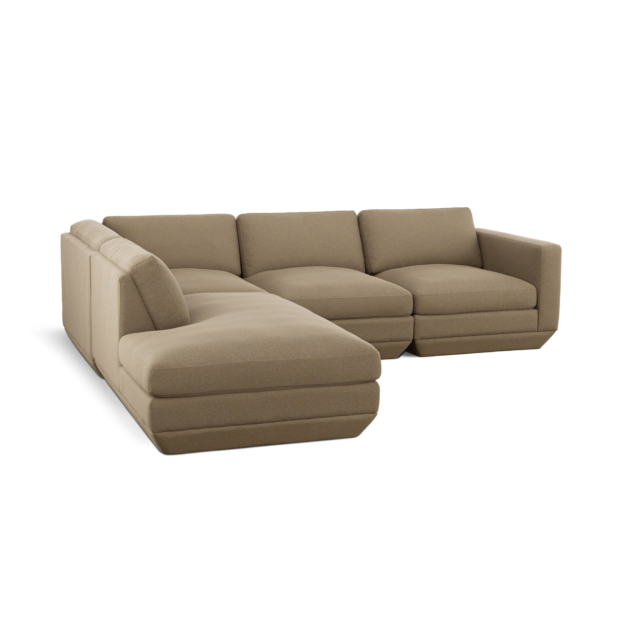 Podium Modular 4PC Lounge Sectional A | Left