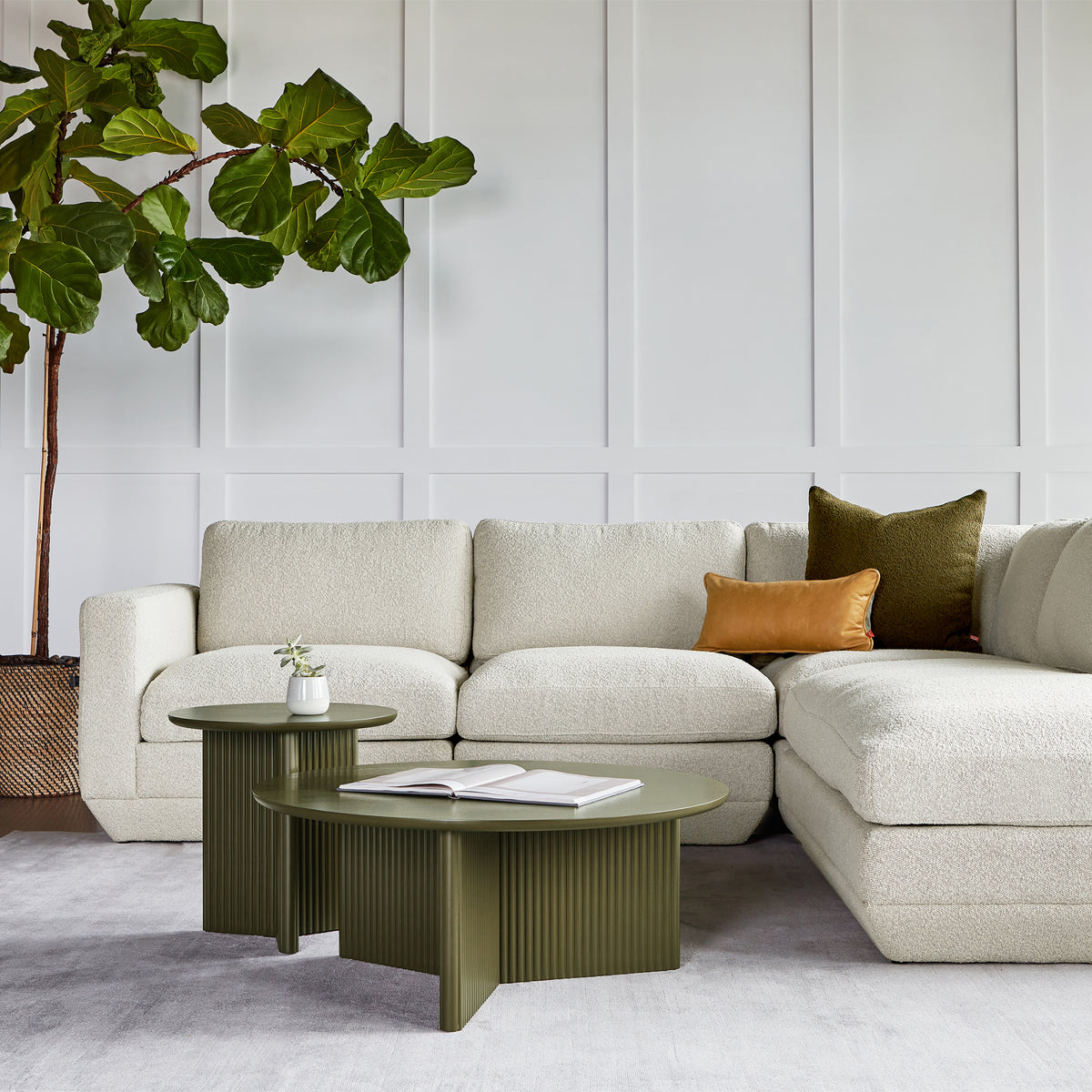 Podium Modular 4PC Lounge Sectional A | Left
