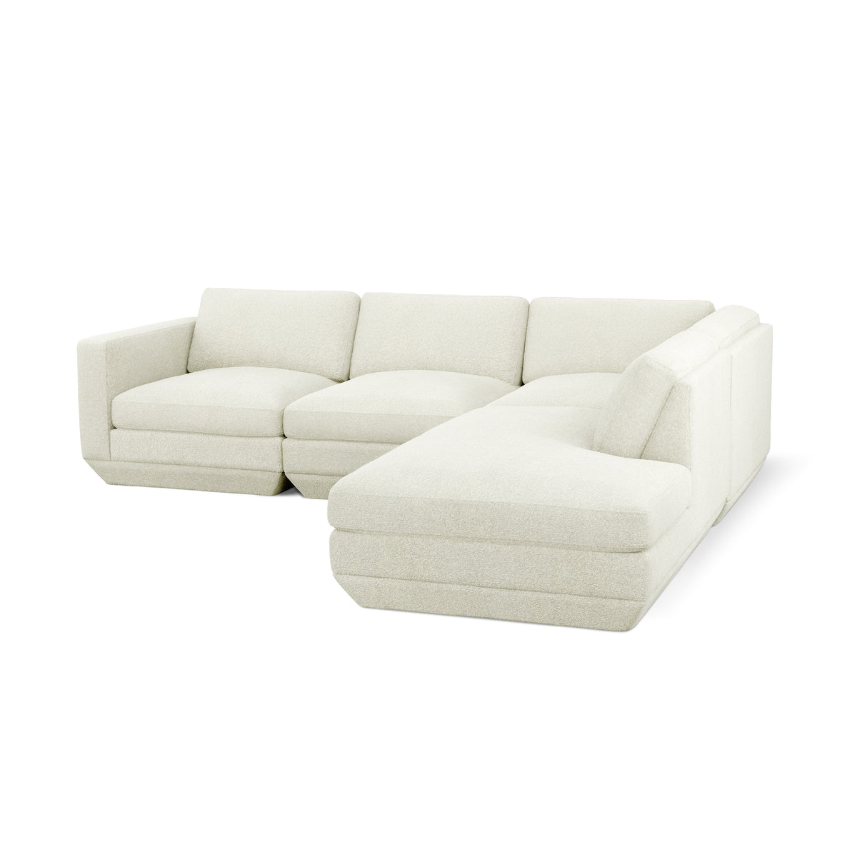 Podium Modular 4PC Lounge Sectional A | Right
