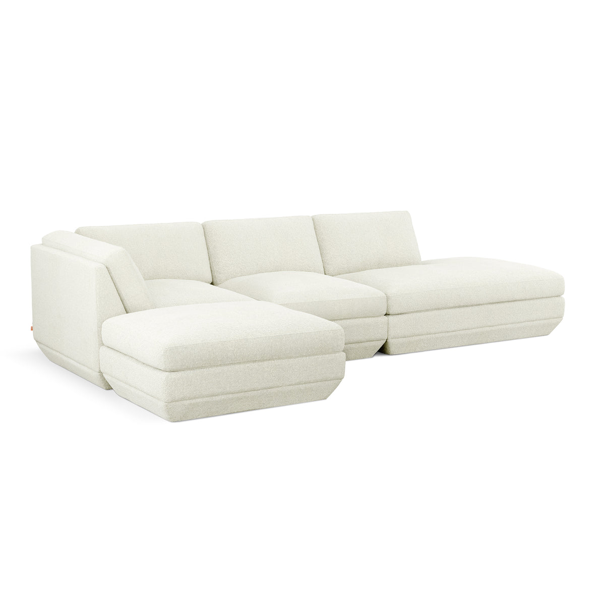 Podium Modular 4PC Lounge Sectional B | Left