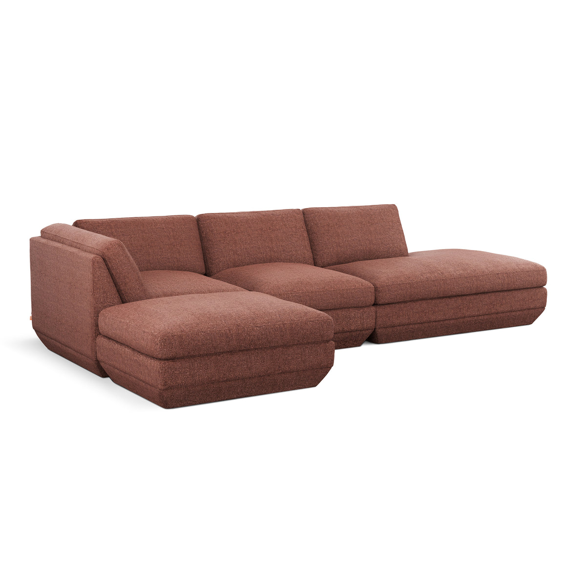 Podium Modular 4PC Lounge Sectional B | Left
