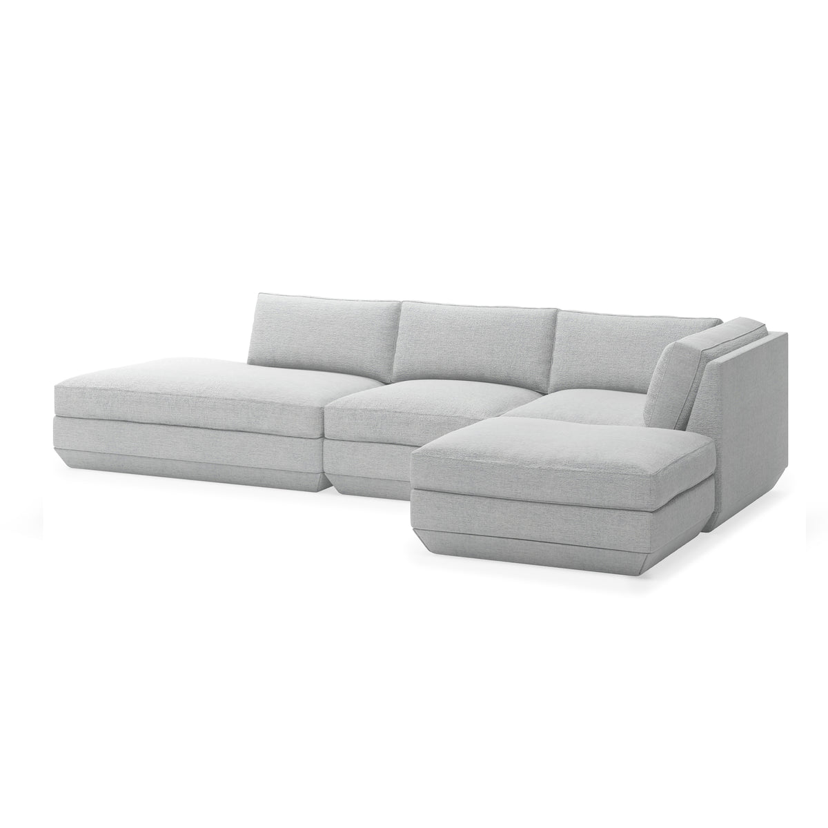 Podium Modular 4PC Lounge Sectional B | Right