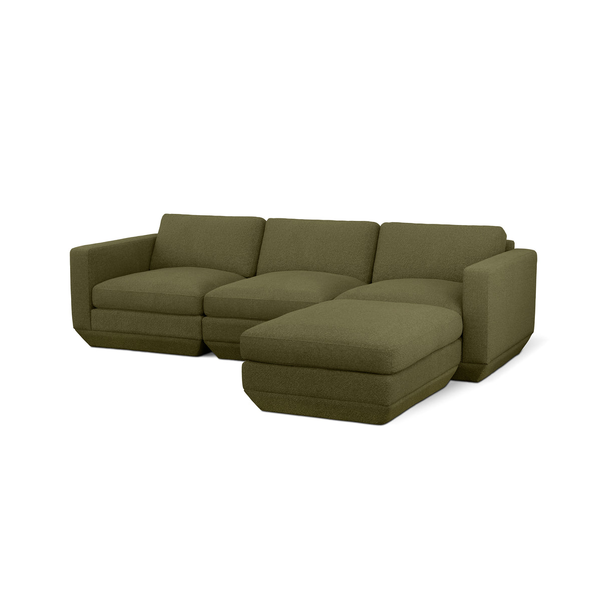 Podium Modular 4PC Sectional | Right