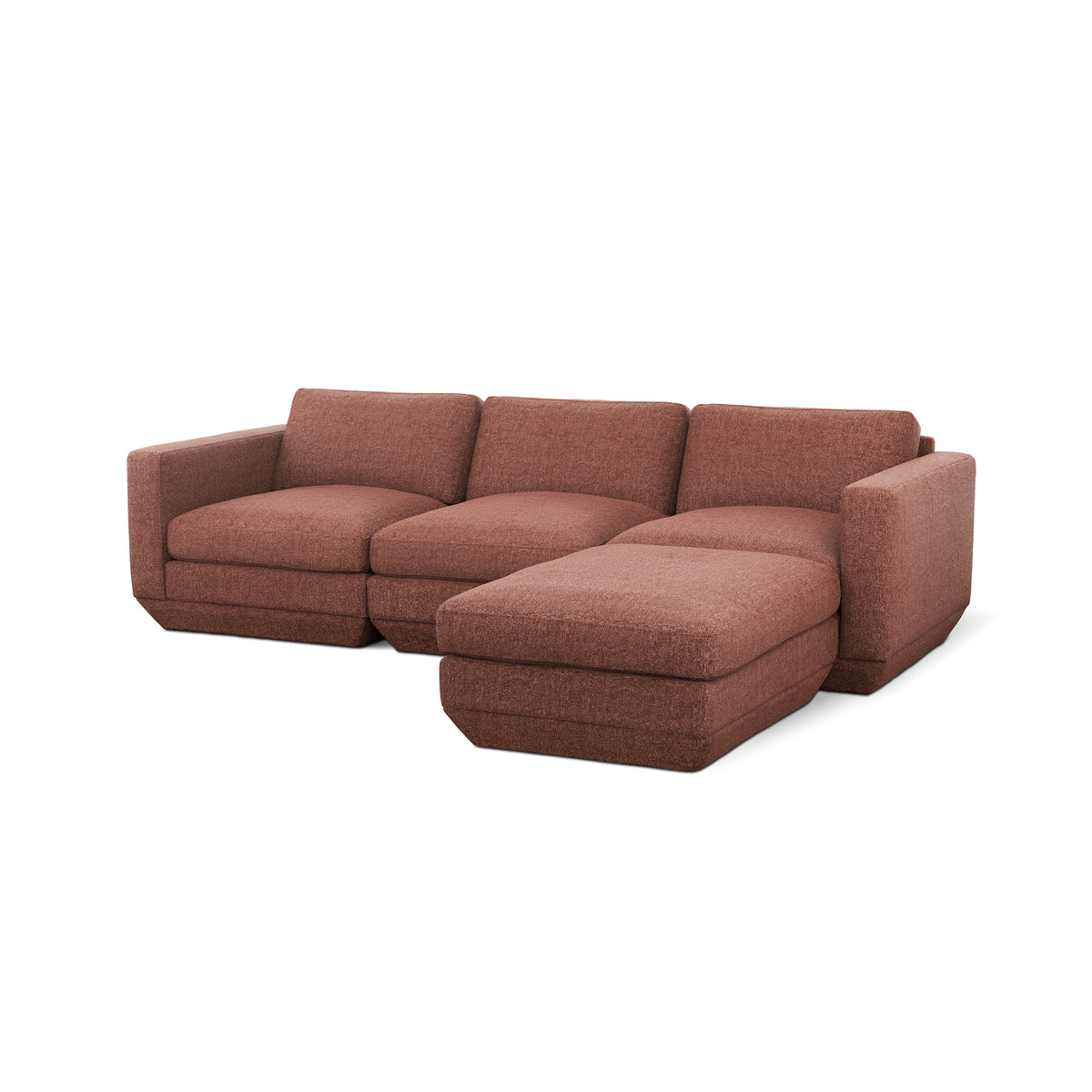 Podium Modular 4PC Sectional | Right