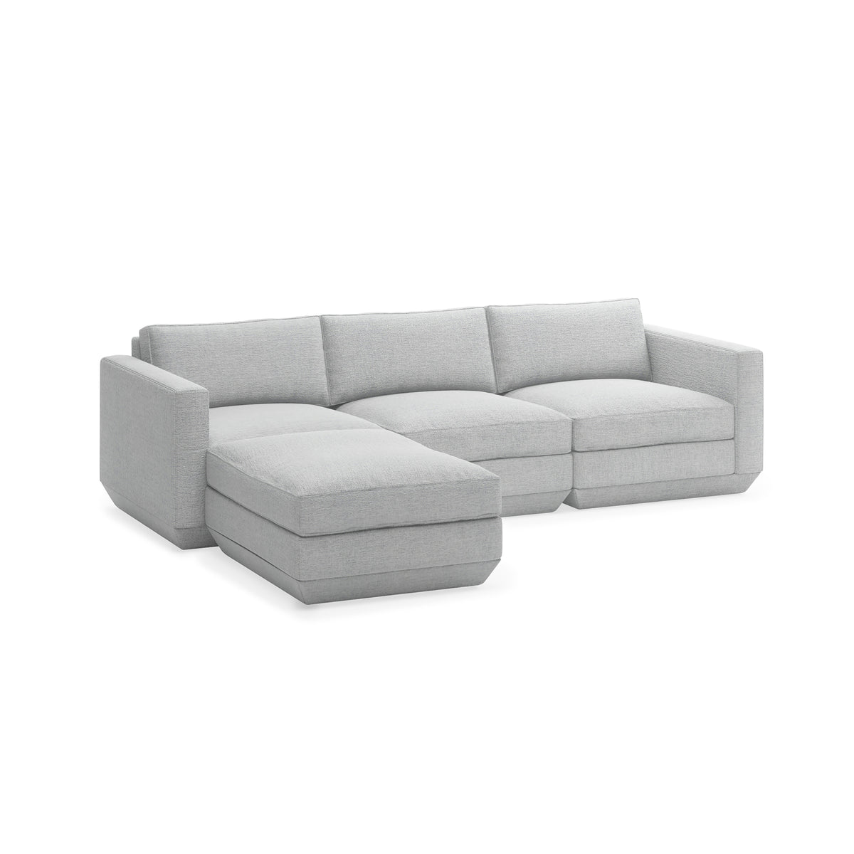 Podium Modular 4PC Sectional | Left