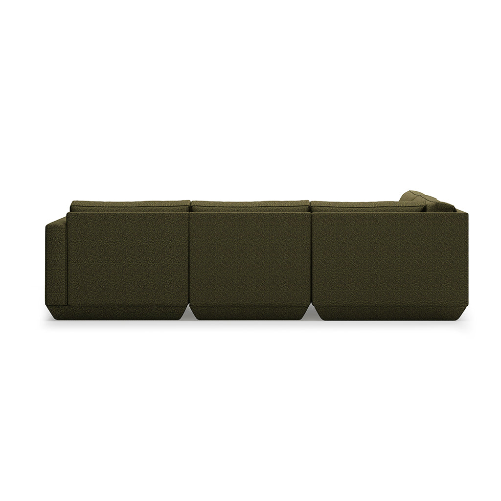 Podium Modular 4PC Lounge Sectional A | Left Facing