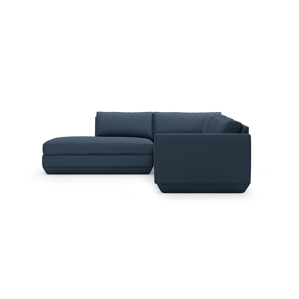 Podium Modular 4PC Lounge Sectional A | Left Facing