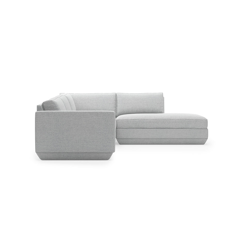 Podium Modular 4PC Lounge Sectional A | Right Facing
