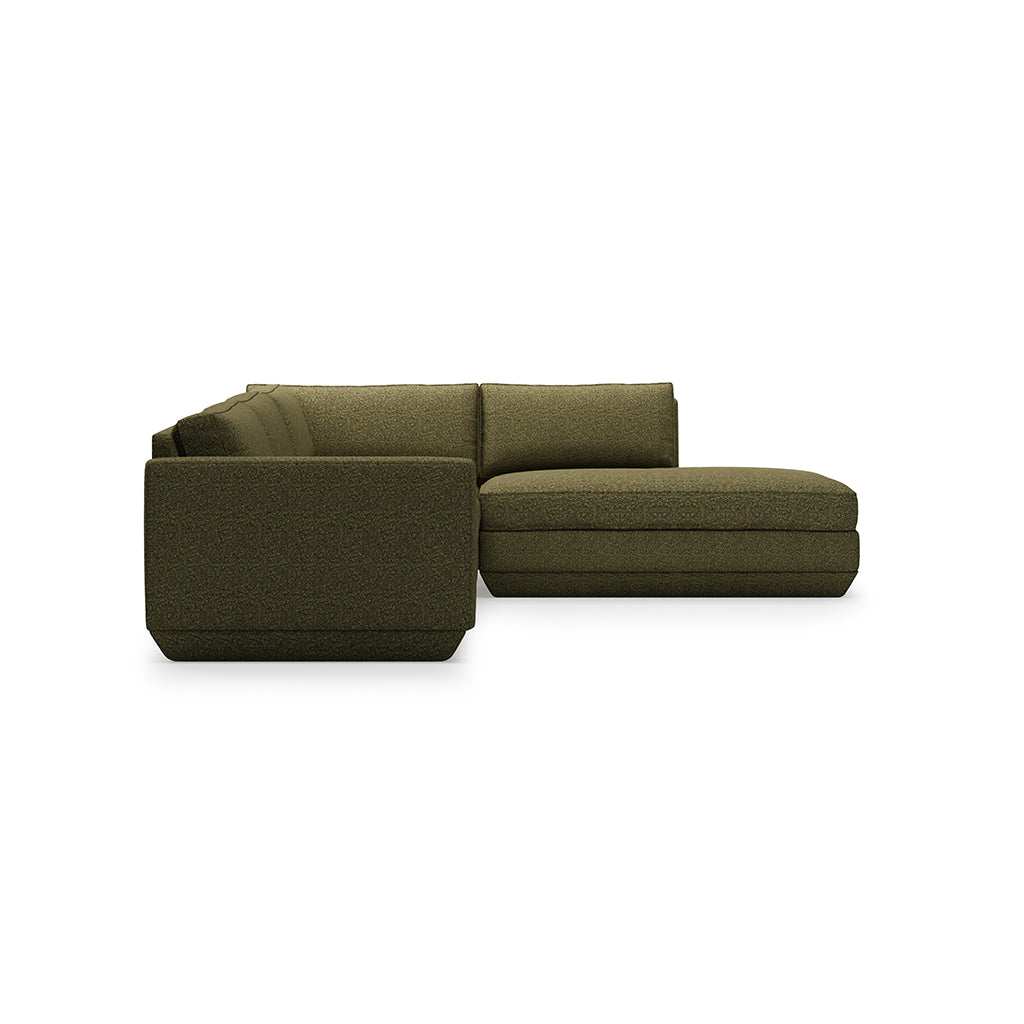 Podium Modular 4PC Lounge Sectional A | Right Facing
