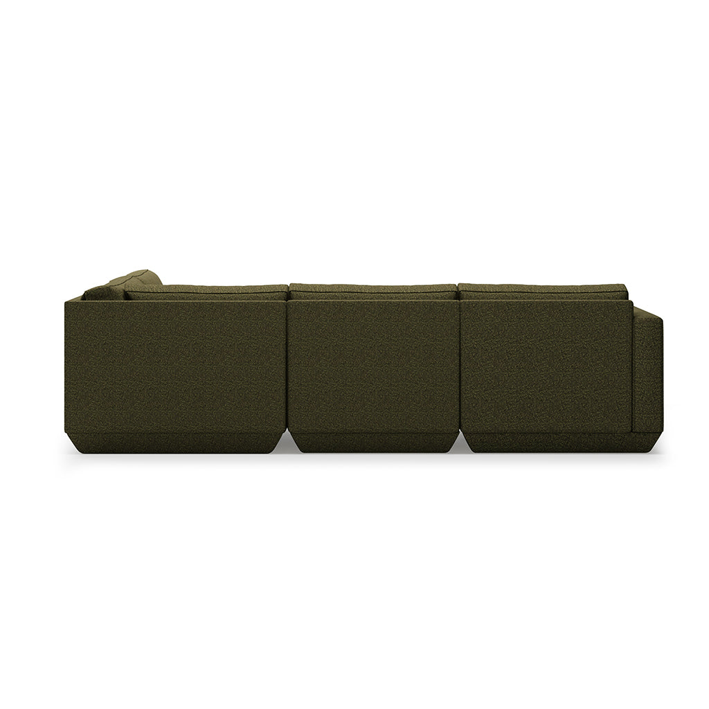 Podium Modular 4PC Lounge Sectional A | Right Facing