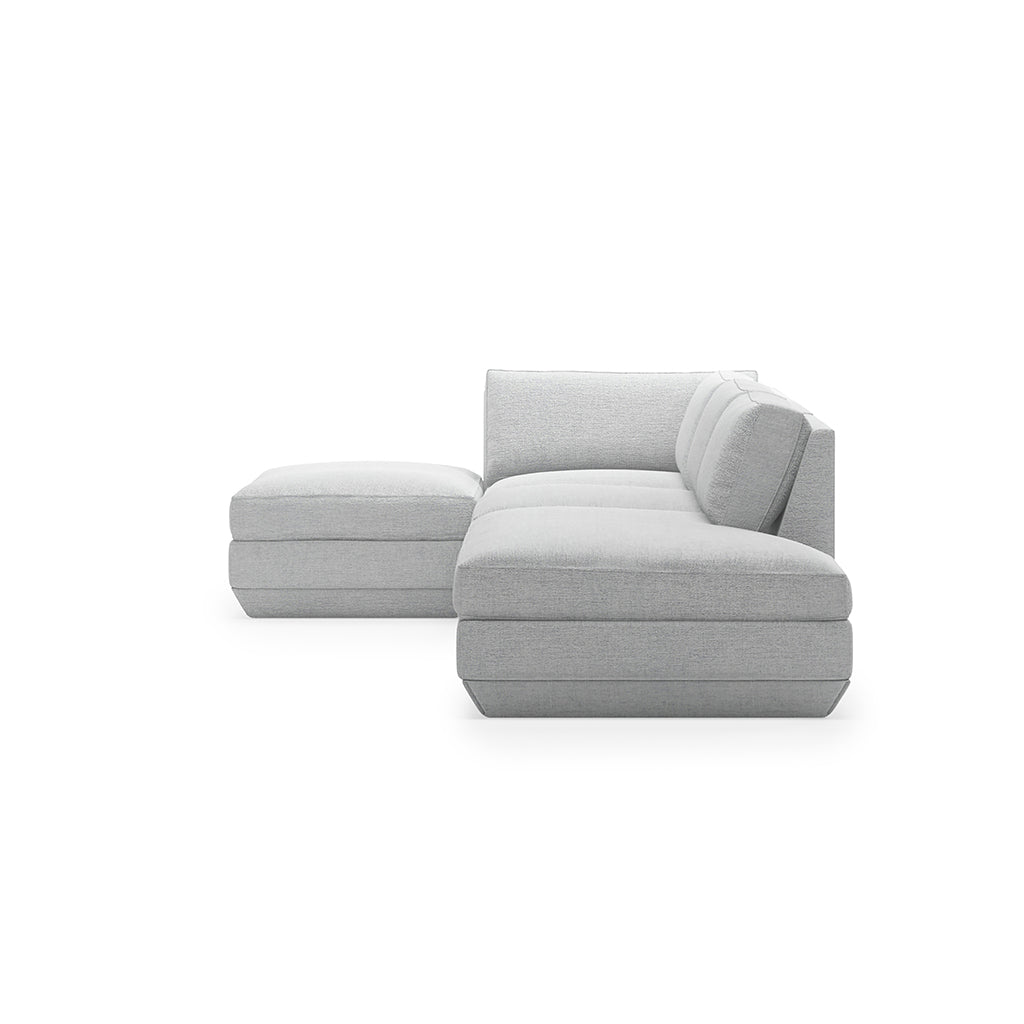 Podium Modular 4PC Lounge Sectional B | Left Facing