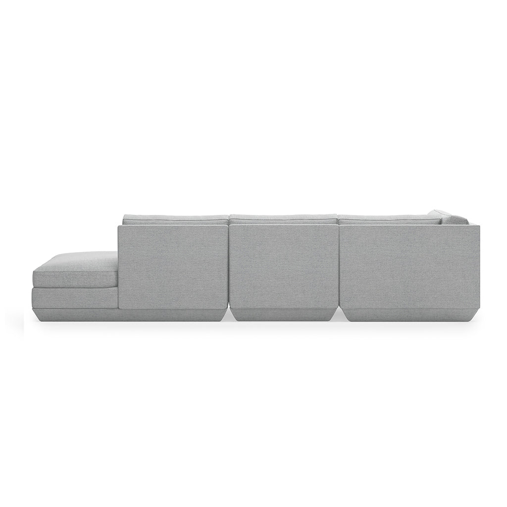 Podium Modular 4PC Lounge Sectional B | Left Facing