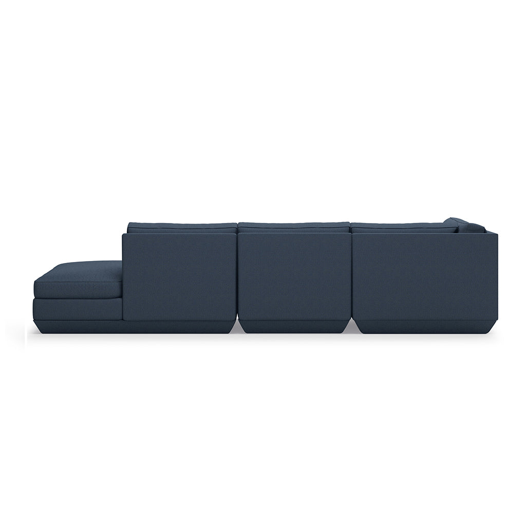 Podium Modular 4PC Lounge Sectional B | Left Facing