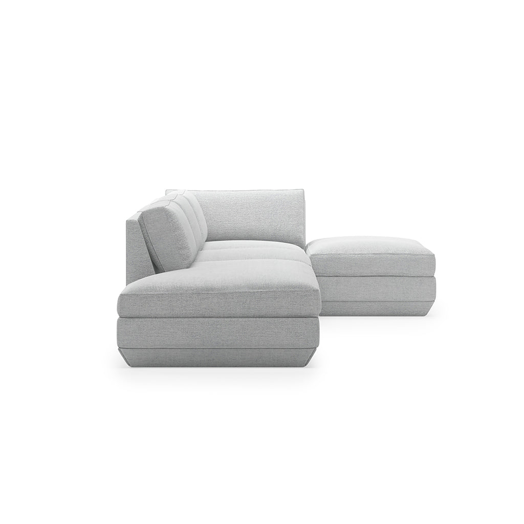 Podium Modular 4PC Lounge Sectional B | Right Facing