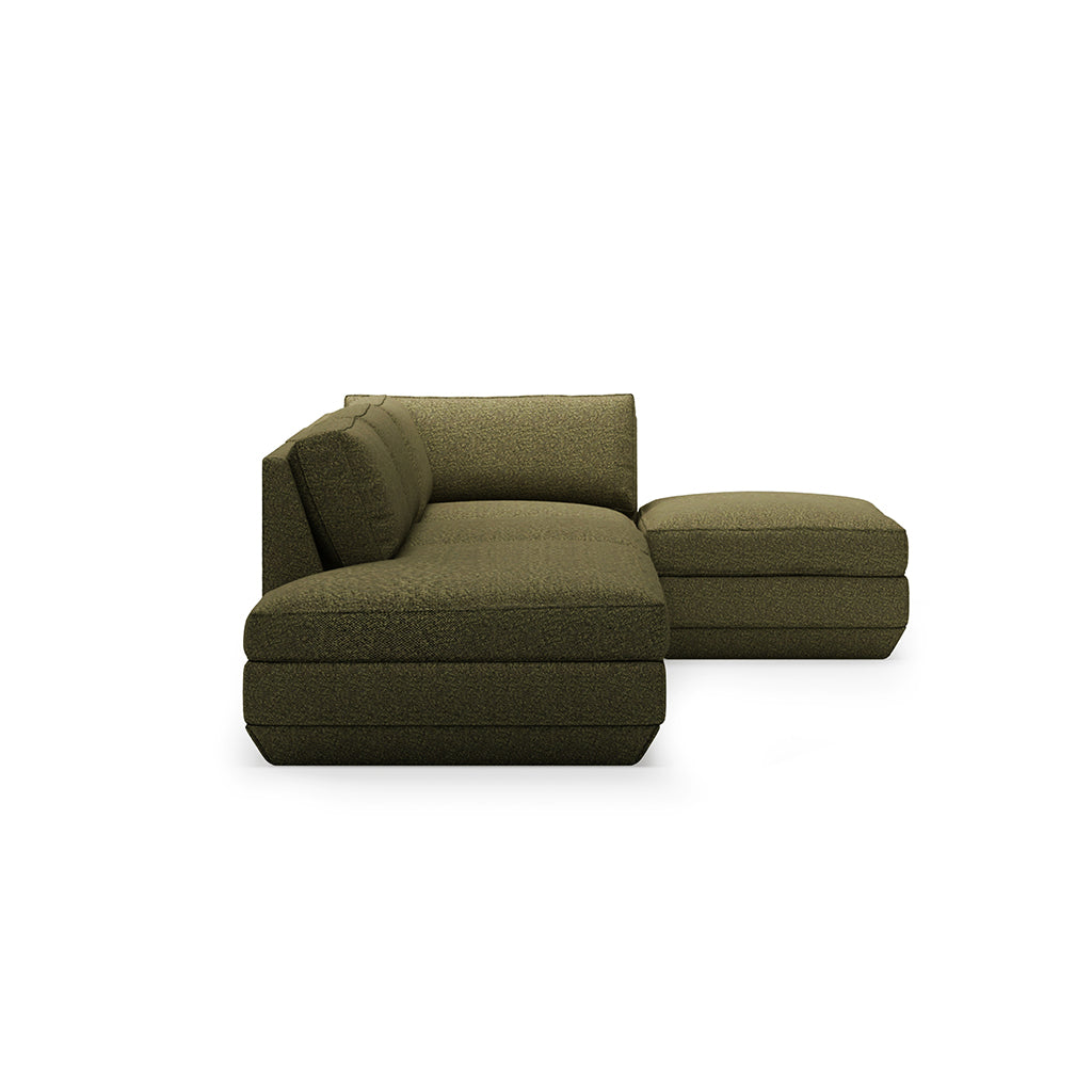 Podium Modular 4PC Lounge Sectional B | Right Facing