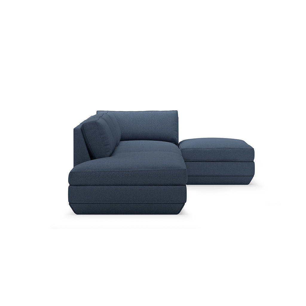 Podium Modular 4PC Lounge Sectional B | Right Facing