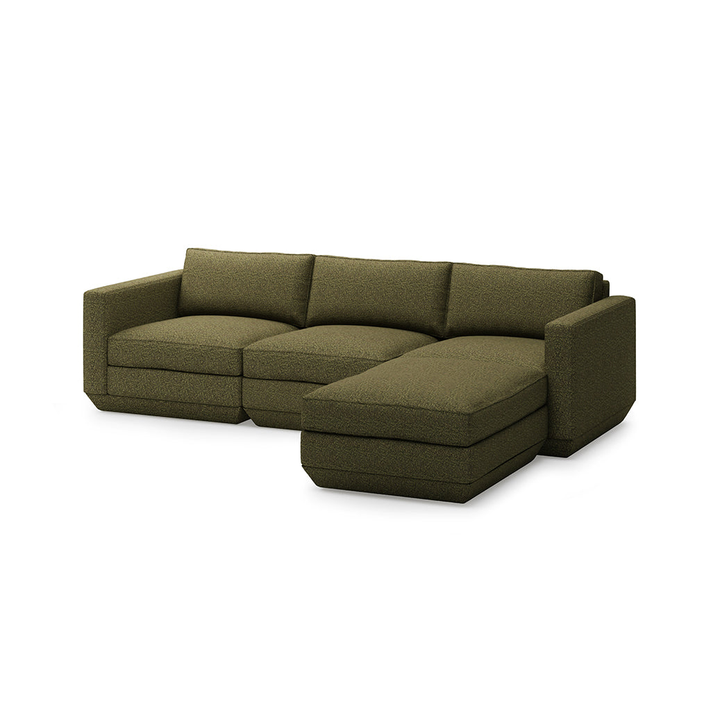 Podium Modular Four Piece Lounge Sectional