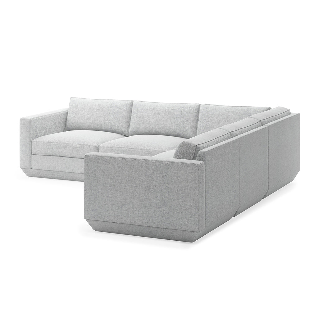 Podium Modular Five Piece Corner Sectional