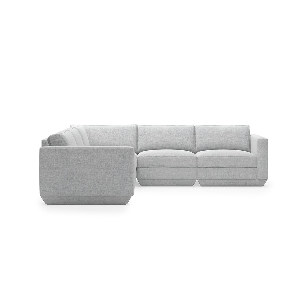 Podium Modular Five Piece Corner Sectional