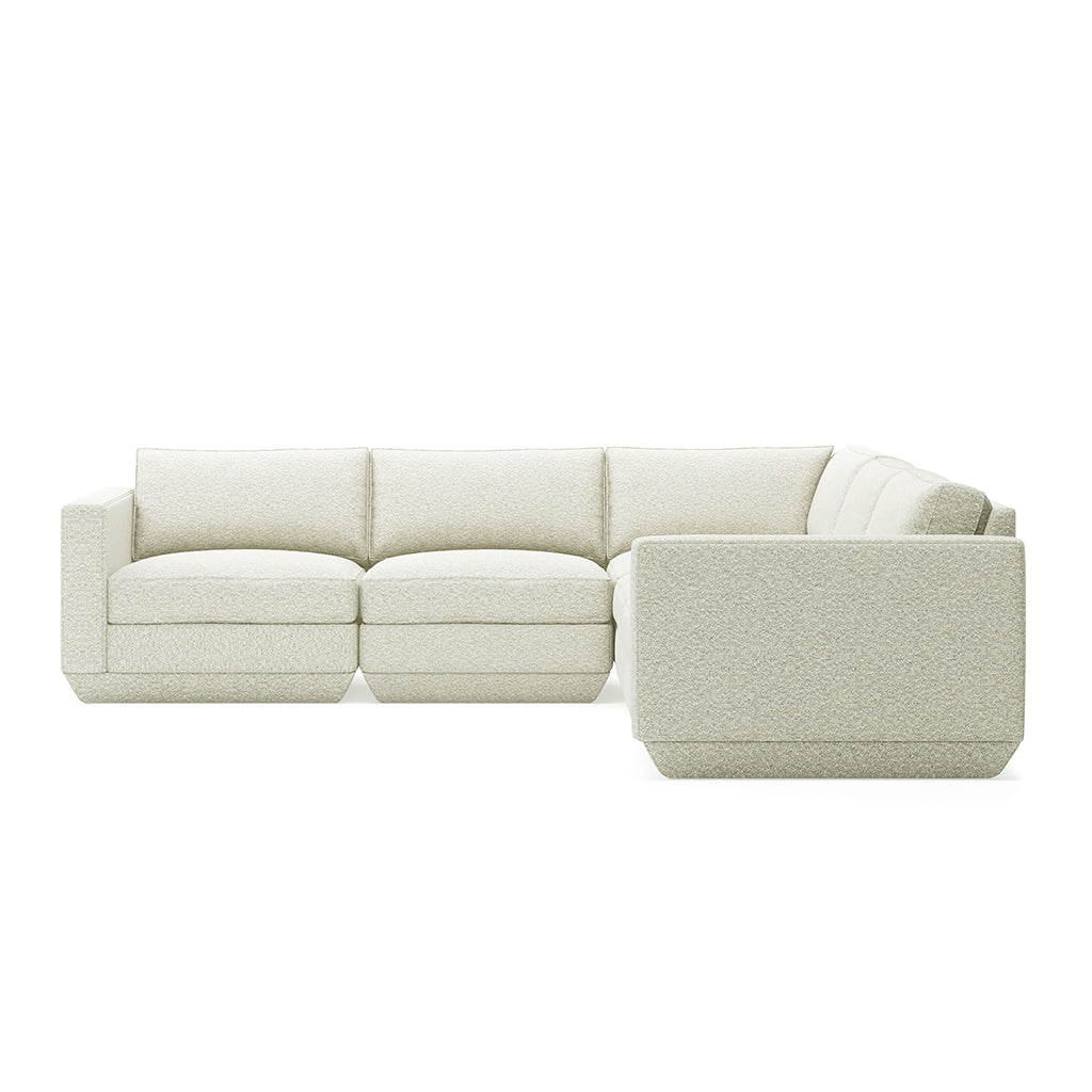 Podium Modular Five Piece Corner Sectional