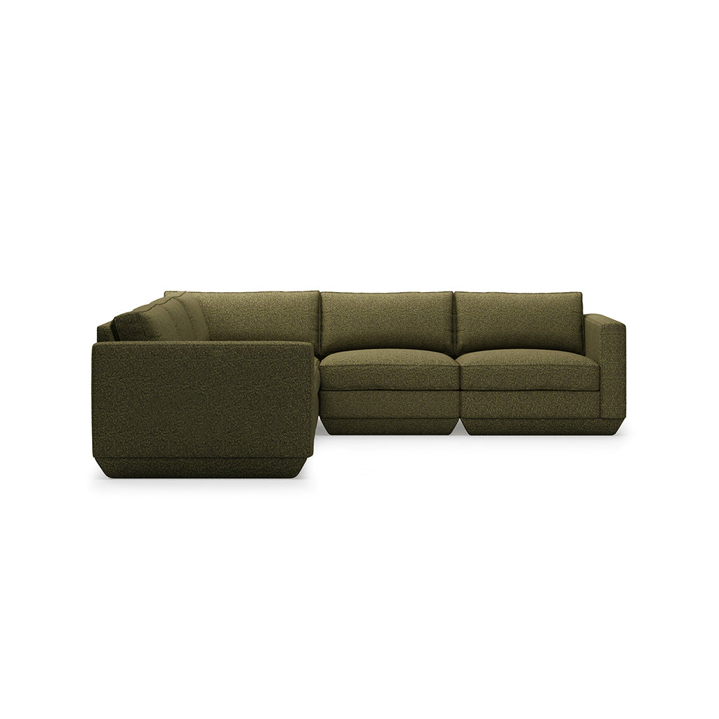 Podium Modular Five Piece Corner Sectional